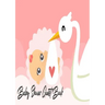 Baby Shower Guest Book: Stork Delivers Baby Girl Pink - Baby Shower Party Guest Book Gift For Family & Friends & Guests To Sign and Leave Thei