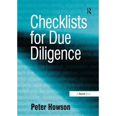 Checklists for Due Diligence