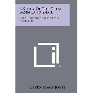 A Study of the Great Basin Land Snail: Oreohelix Strigosa Depressa, Cockerell