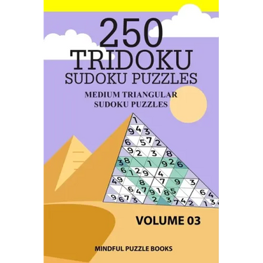 250 Tridoku Sudoku Puzzles: Medium Triangular Sudoku Puzzles