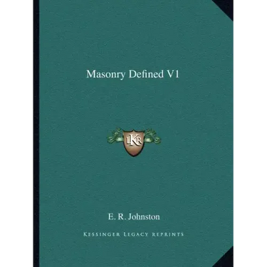 Masonry Defined V1