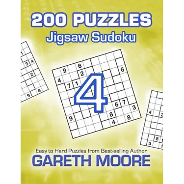 Jigsaw Sudoku 4: 200 Puzzles