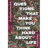 Journaling Question Book - Questions That Make You Think Hard About Life: Icebreaker Relationship Couple Conversation Starter with Floral Abstract Ima