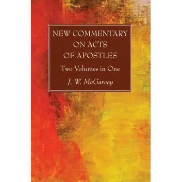 New Commentary on Acts of Apostles