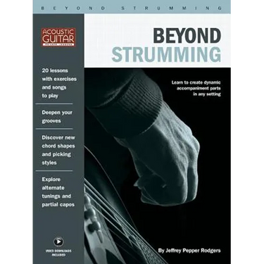 Beyond Strumming - Acoustic Guitar Private Lessons Series (Book/Online Media)