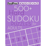 500+ Hard Sudoku Puzzles for Adults: Sudoku Puzzle Books Hard (with answers)