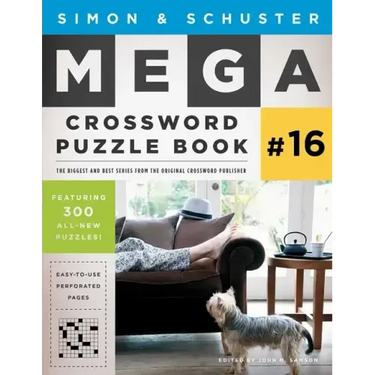 Simon & Schuster Mega Crossword Puzzle Book #16