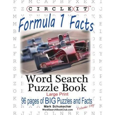 Circle It, Formula 1 / Formula One / F1 Facts, Word Search, Puzzle Book