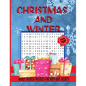 Christmas and Winter Word Search Puzzles for Kids and Adults: 60 Jumbo Word Search Puzzles, Activity Game for Kids and Adults