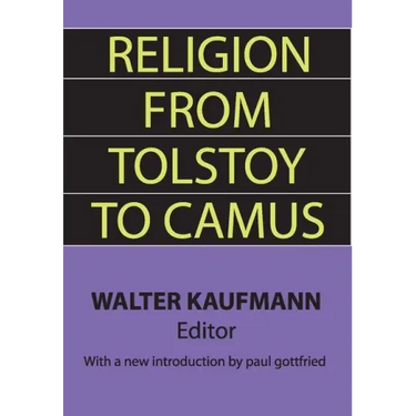 Religion from Tolstoy to Camus
