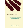 Context and Meaning in Proverbs 25-27