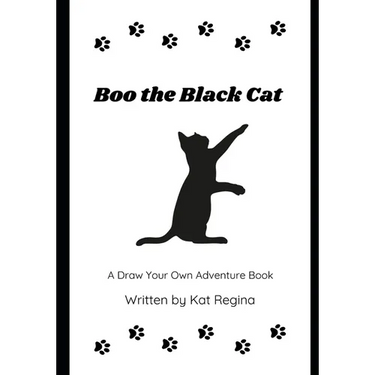 Boo the Black Cat: A Draw Your Own Adventure Book