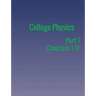 College Physics: Part 1