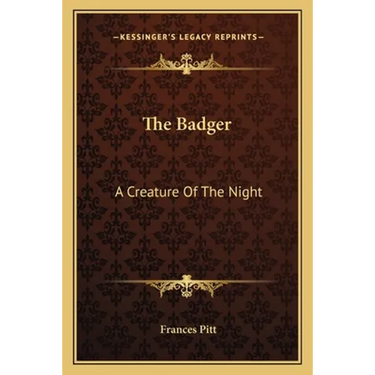 The Badger: A Creature Of The Night