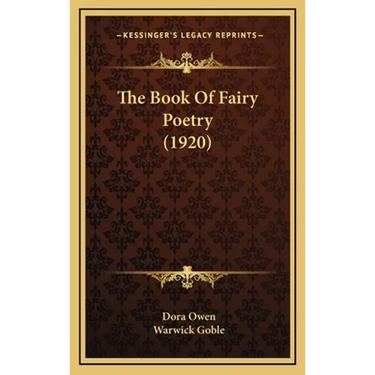 The Book Of Fairy Poetry (1920)