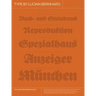 Type by Lucian Bernhard: Collected Specimen Booklets