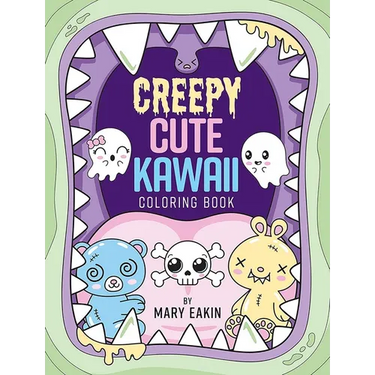 Creepy Cute Kawaii Coloring Book