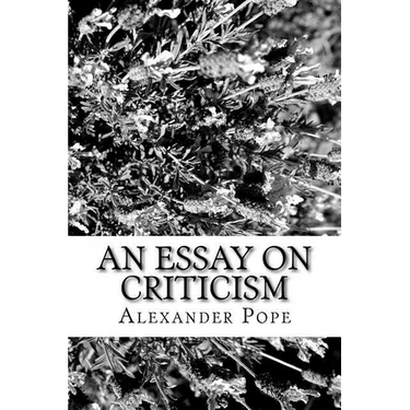 An Essay on Criticism