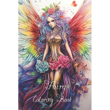 Fairy Fantasy Coloring Book for Adults