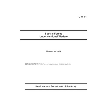 TC 18-01 Special Forces Unconventional Warfare
