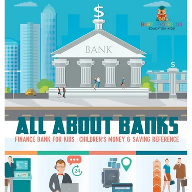 All about Banks - Finance Bank for Kids Children's Money & Saving Reference