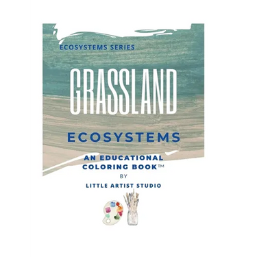 Grassland Ecosystems: A Coloring Book For All Ages