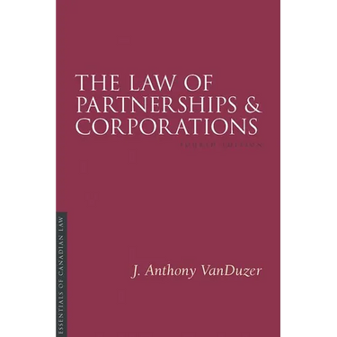 The Law of Partnerships and Corporations, 4/E