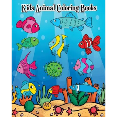 Kids Animal Coloring Books: The Deep Dive Underwater Ocean Coloring Book (Jumbo Coloring Book)
