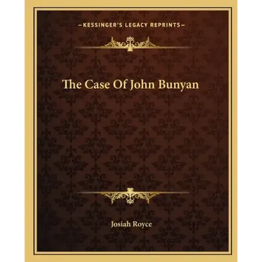 The Case of John Bunyan