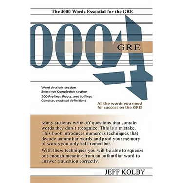 GRE 4000: The 4000 Words Essential for the GRE