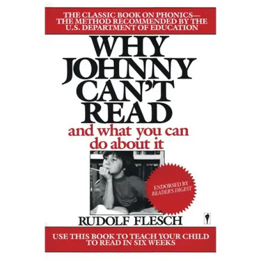Why Johnny Can't Read?: And What You Can Do about It