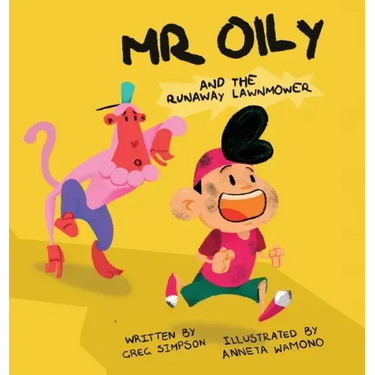 Mr Oily and the runaway lawnmower