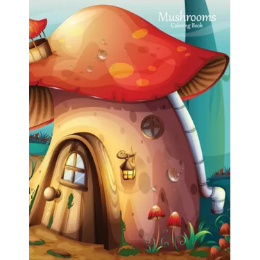 Mushrooms Coloring Book 1