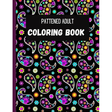 Patterned Adult Coloring Book