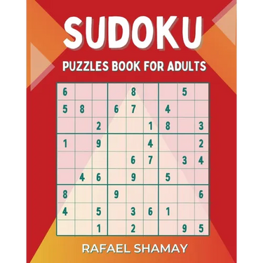 Sudoku Puzzle Book for Adults: Easy to Hard Puzzles with Full Solutions