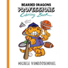 Bearded Dragons Professions Coloring Book