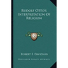 Rudolf Otto's Interpretation of Religion