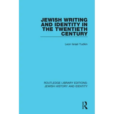Jewish Writing and Identity in the Twentieth Century