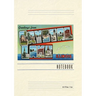 Vintage Lined Notebook Greetings from Crystal Lake, Illinois