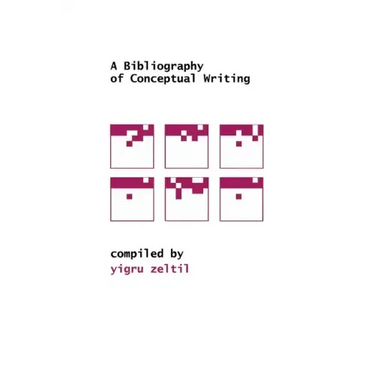 A Bibliography of Conceptual Writing