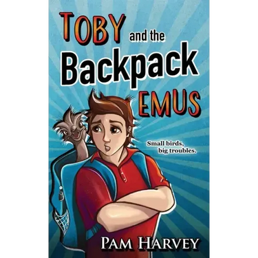 Toby and the Backpack Emus