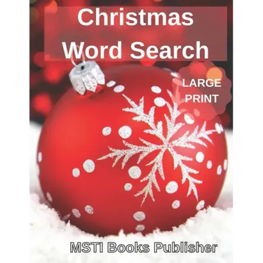 Christmas Word Search Large Print: Over 400 Christmas Words in Brain Games Word Search for Adults and Kids
