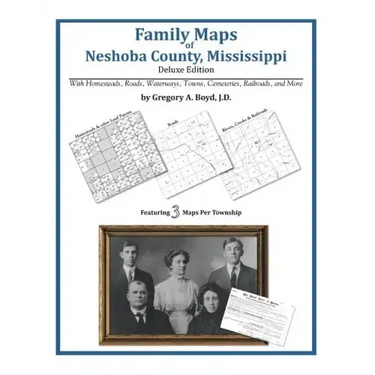 Family Maps of Neshoba County, Mississippi