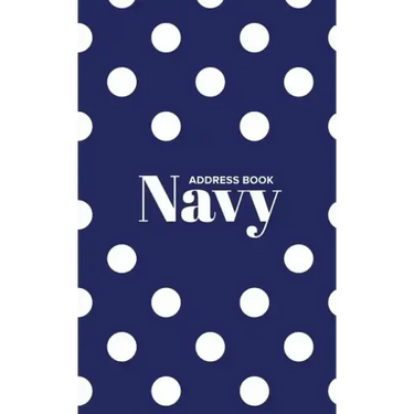 Address Book Navy