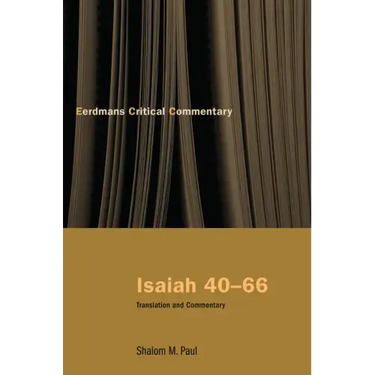 Isaiah 40-66: Translation and Commentary