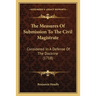The Measures Of Submission To The Civil Magistrate: Considered In A Defense Of The Doctrine (1718)
