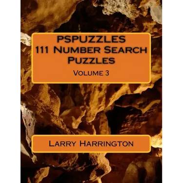 PSPUZZLES 111 Number Search Puzzles Volume 3