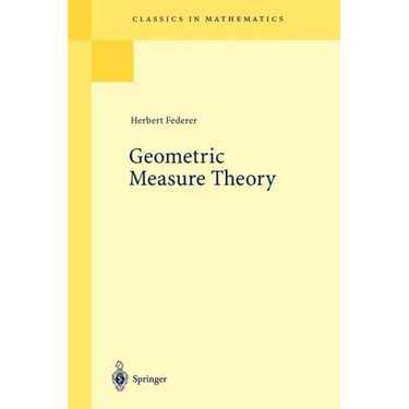 Geometric Measure Theory