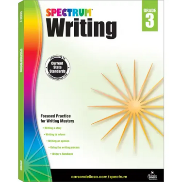 Spectrum Writing, Grade 3: Volume 37