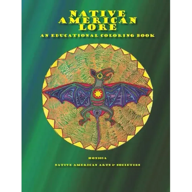 Native American Lore an Educational Coloring Book: Class Research Project